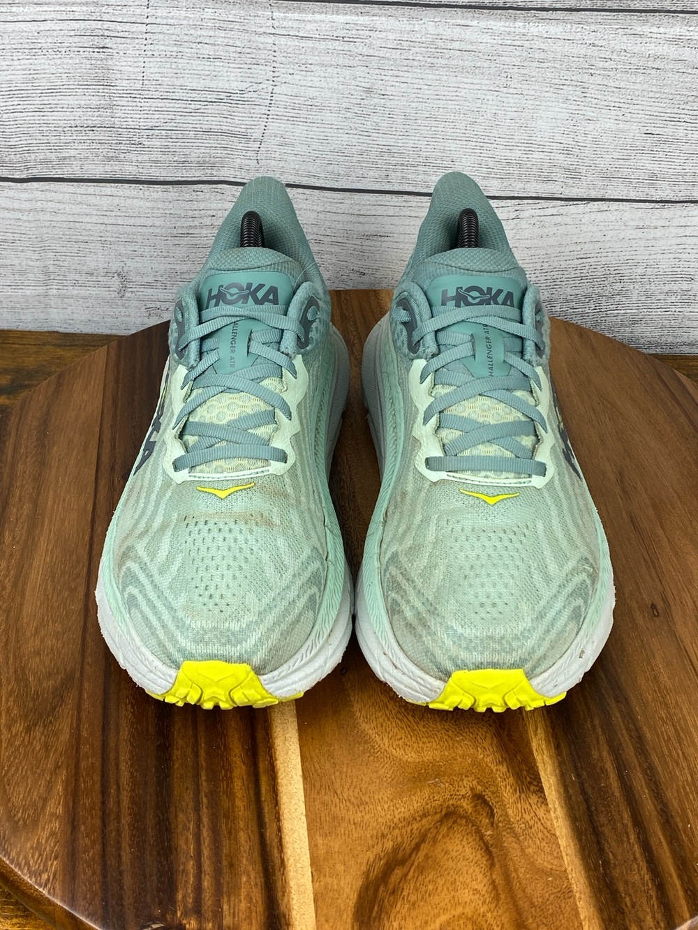 HOKA One One Challenger ATR 7 Wide Mist Green Trail Running Shoe Women’s Size 8 - Picture 8 of 12